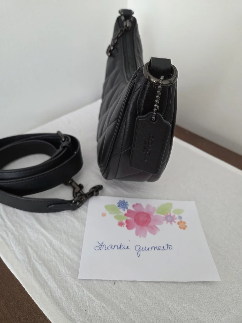 Coach Quilted Mira Shoulder/Crossbody Bag EUC - Picture 2 of 6